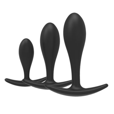 3 Pcs Butt Plug Set II