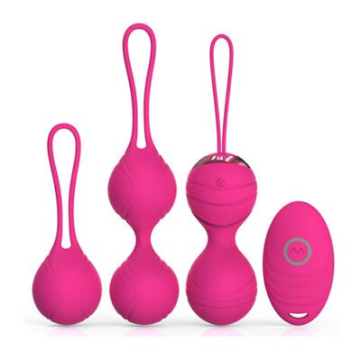 Remote Control Kegel Balls Set