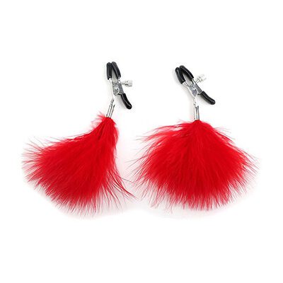 red feather nipple clamps