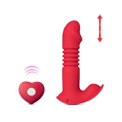Remote Control 12 Speed Thrusting Wearable Vibrator