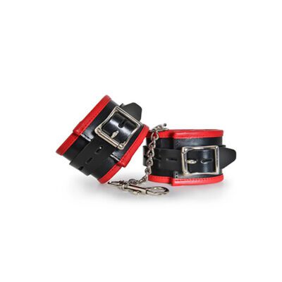 Red and Black Deluxe Padded Handcuff.