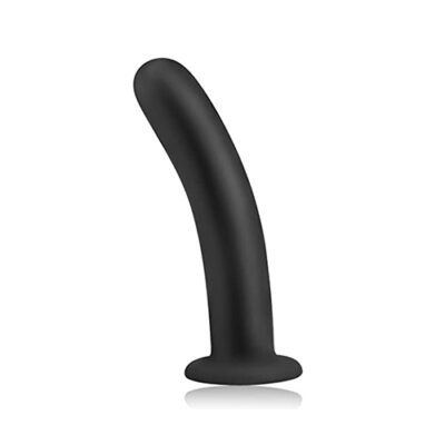 Large Black Pegging Dildo. Strap-On Compatible. Anal Play