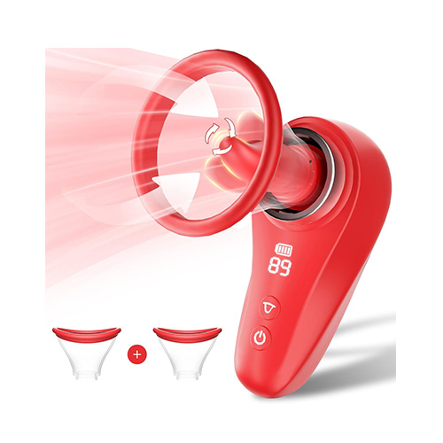 Clit & Nipples Sucking Licking Vibrator